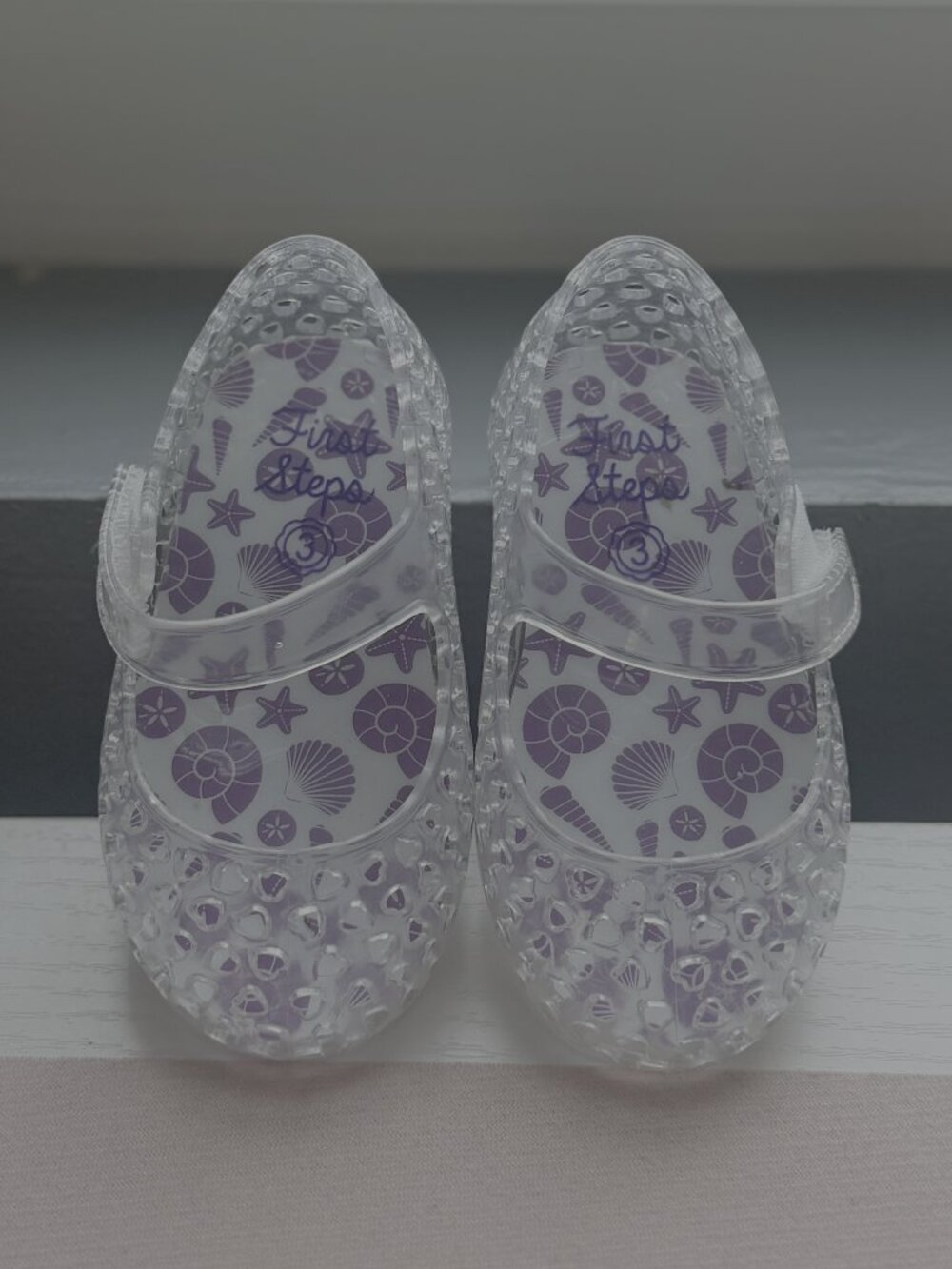 Purple Jelly Sandals Baby/Toddler Size